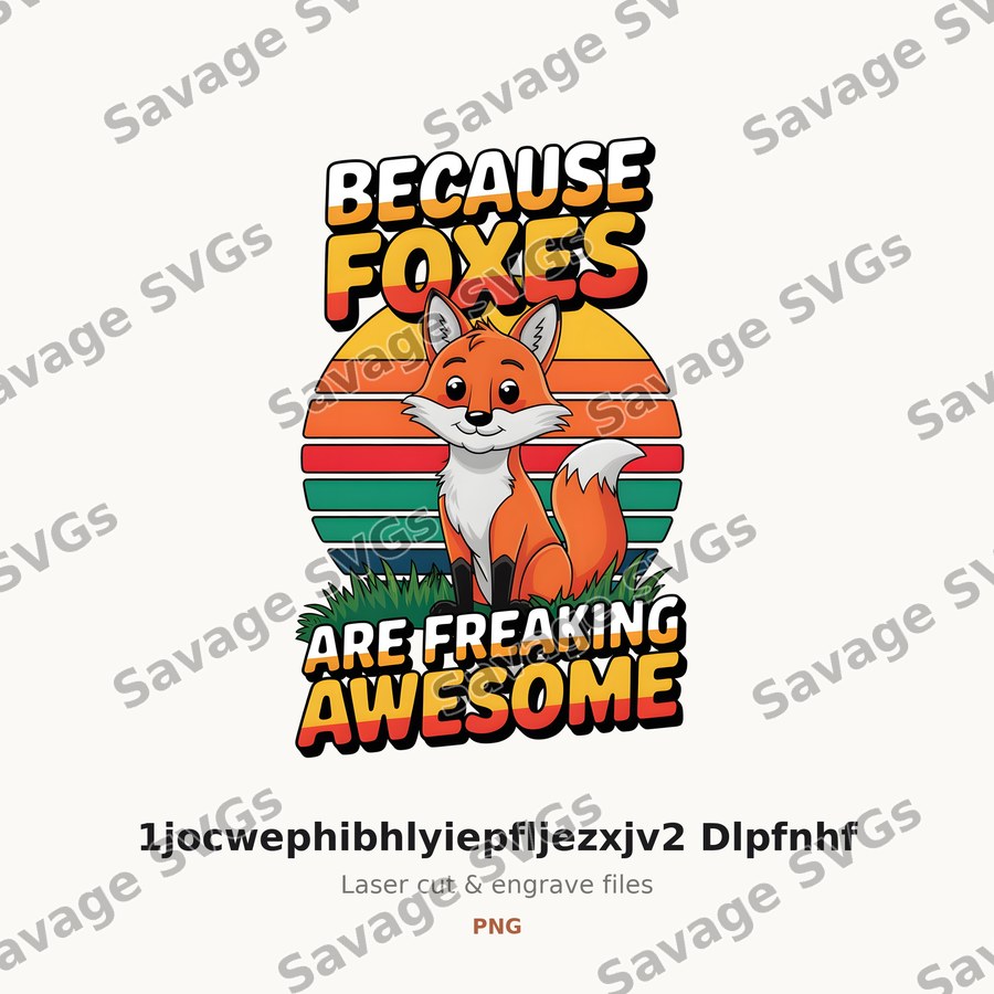 Because Foxes Are Freaking Awesome