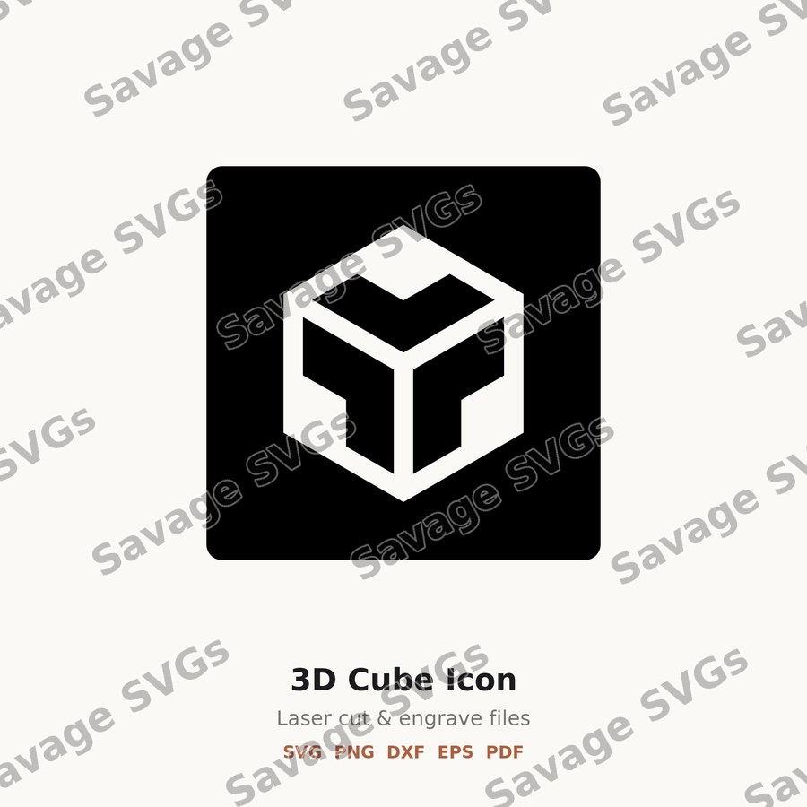 3D Cube Icon