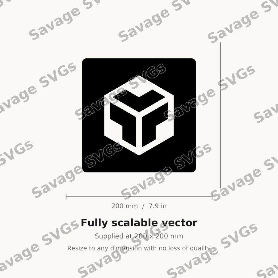 3D Cube Icon