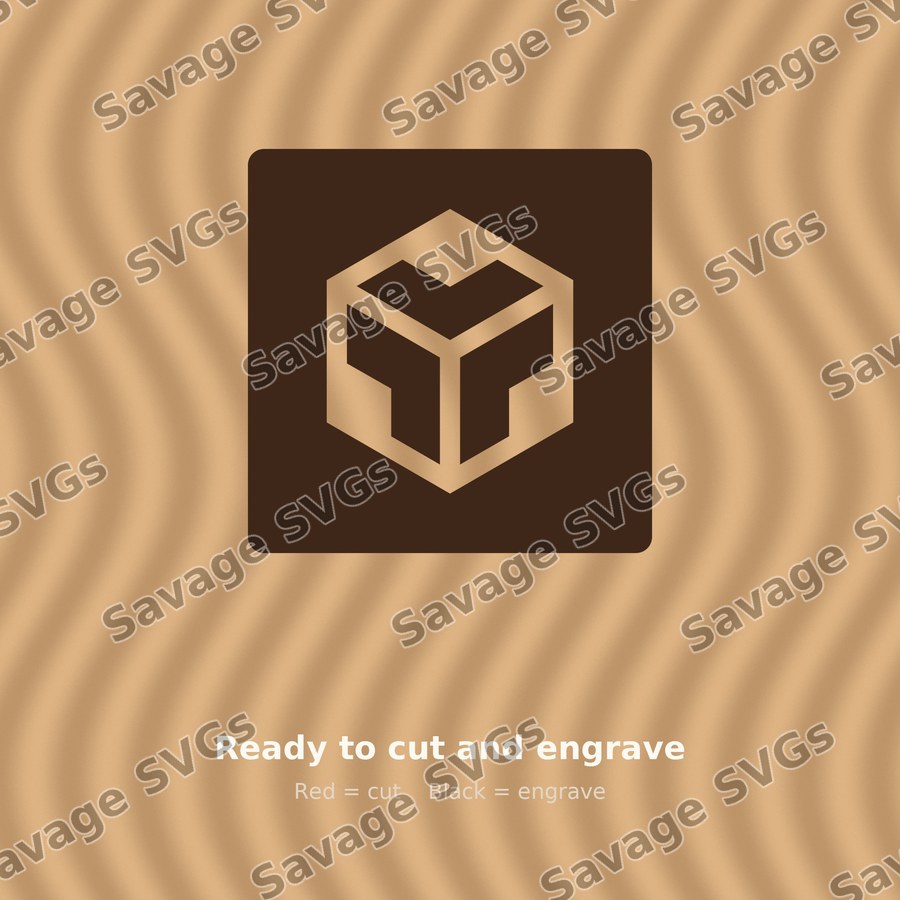 3D Cube Icon