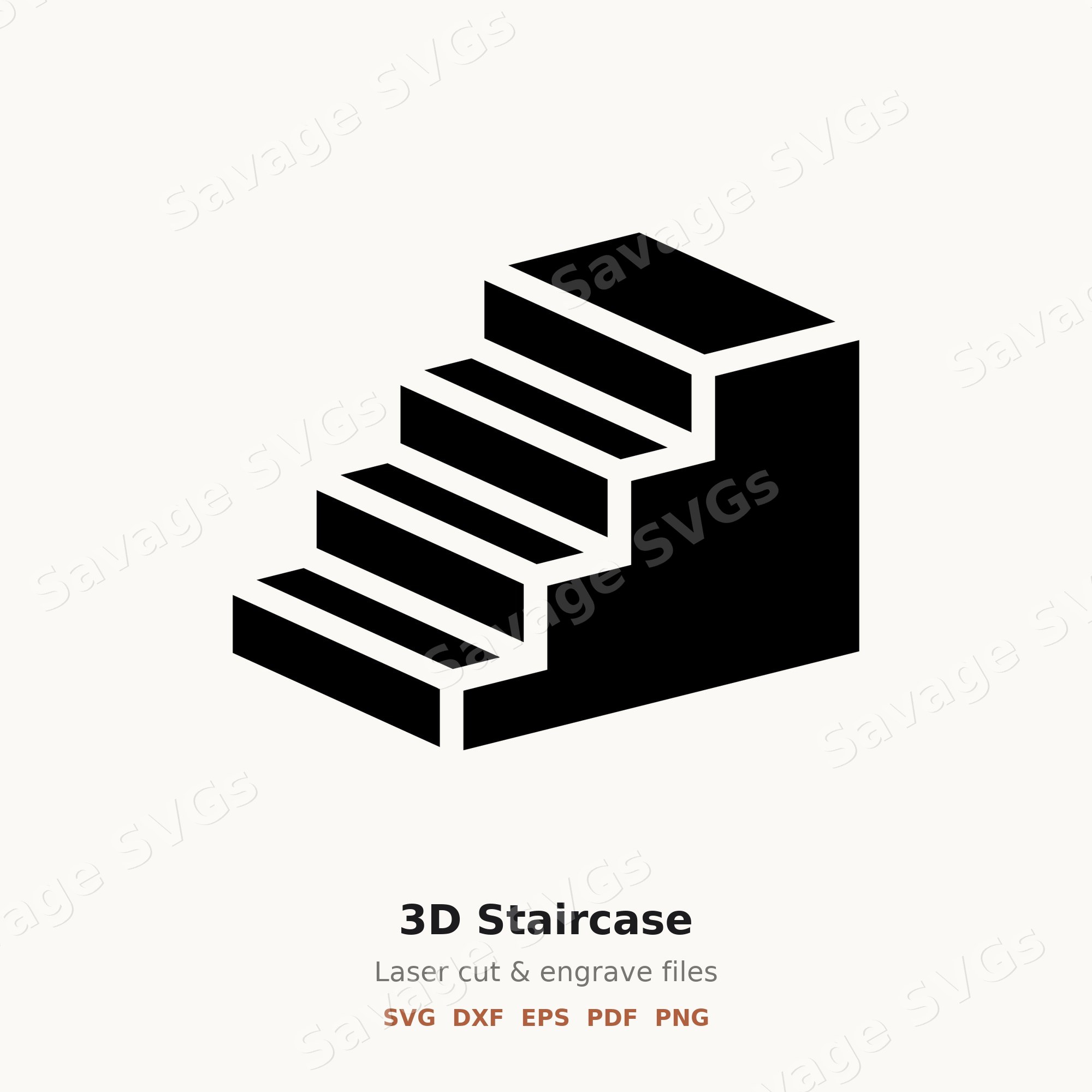 3D Staircase