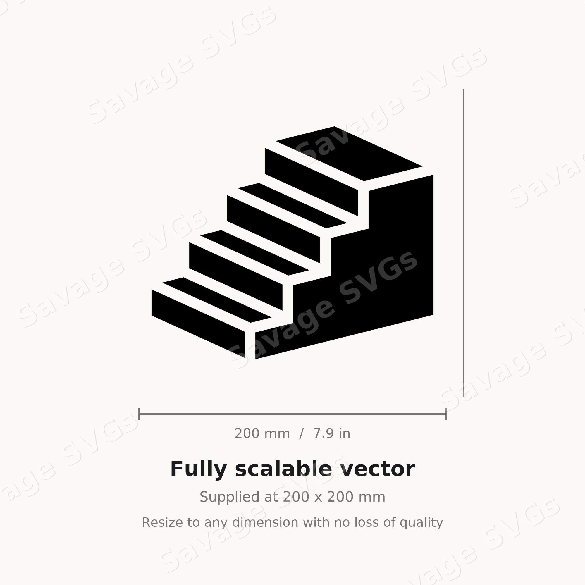 3D Staircase