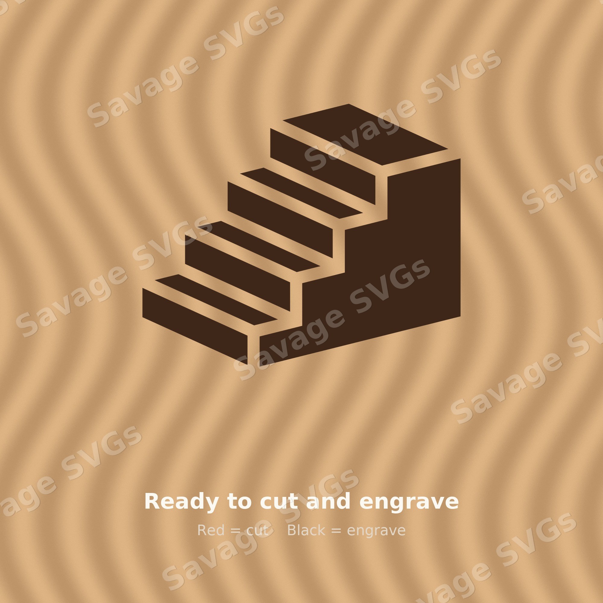 3D Staircase