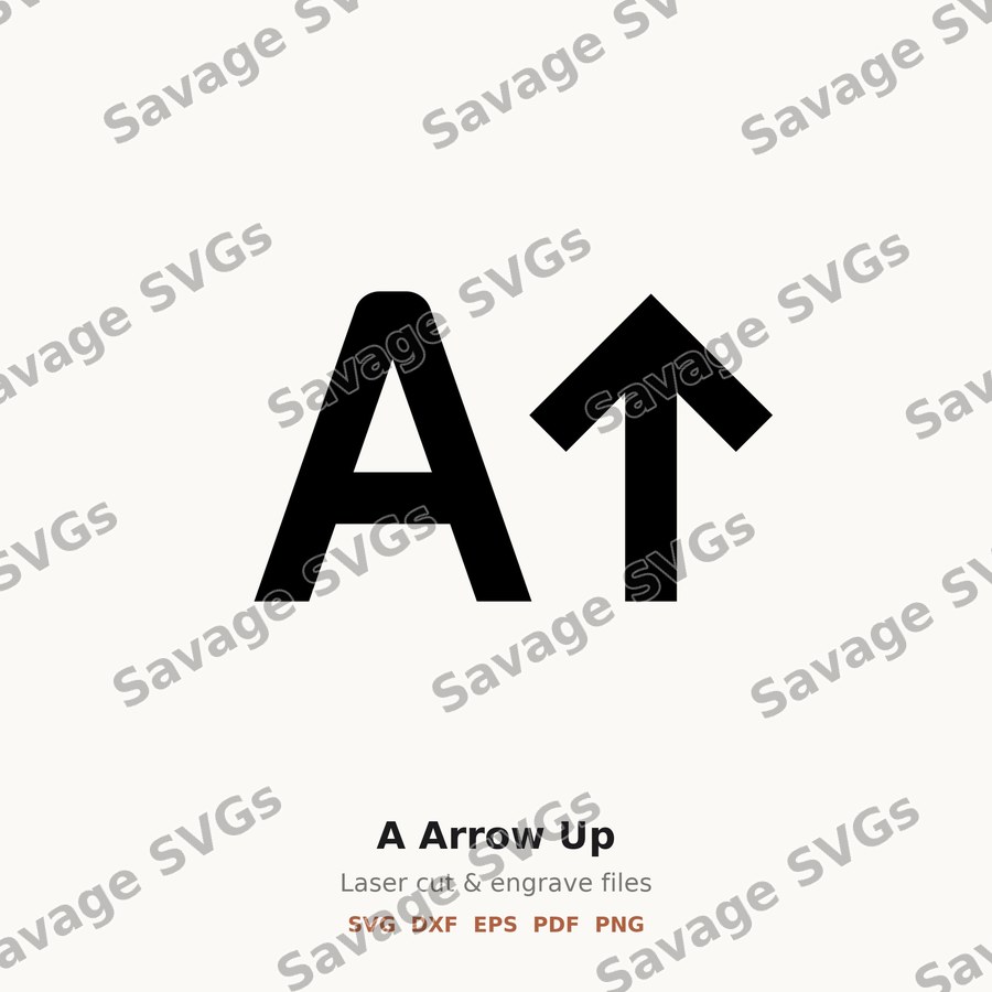 A Arrow Up