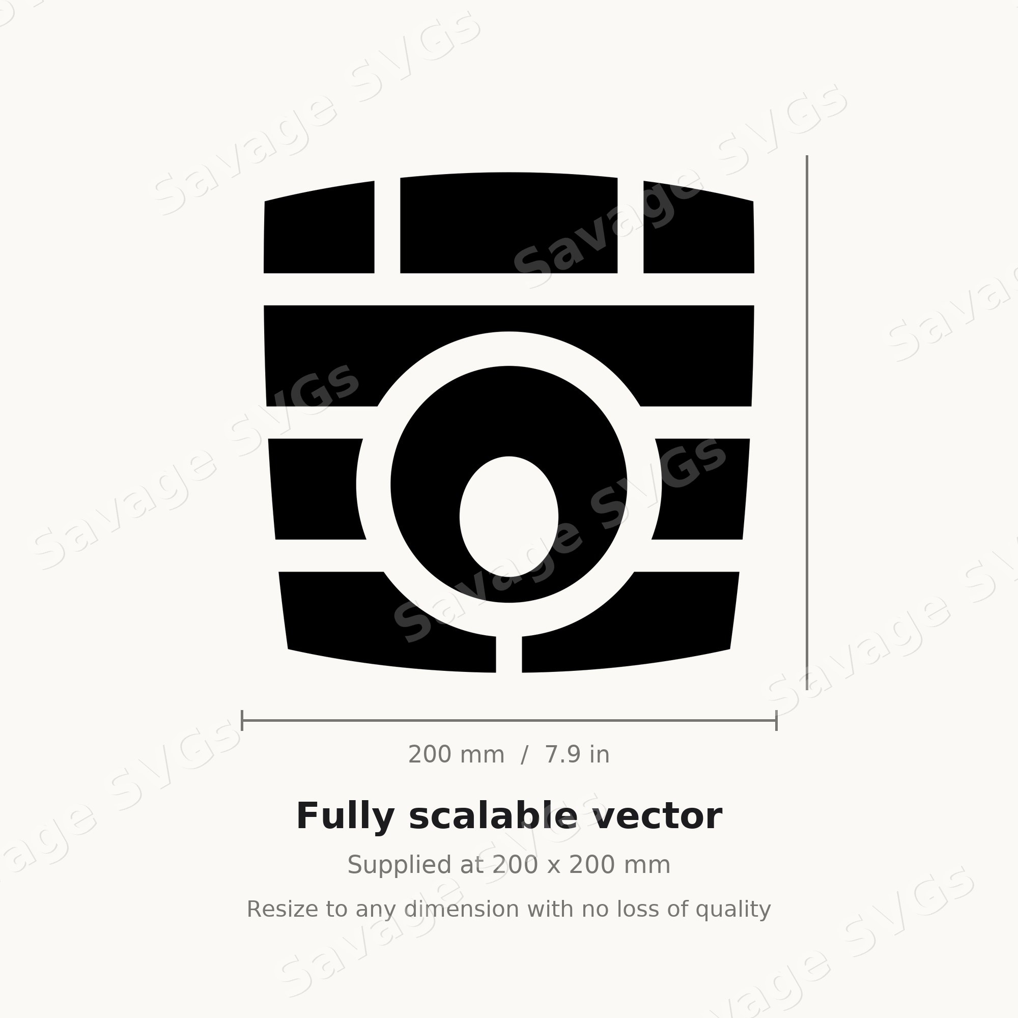 Abstract Circle Emblem