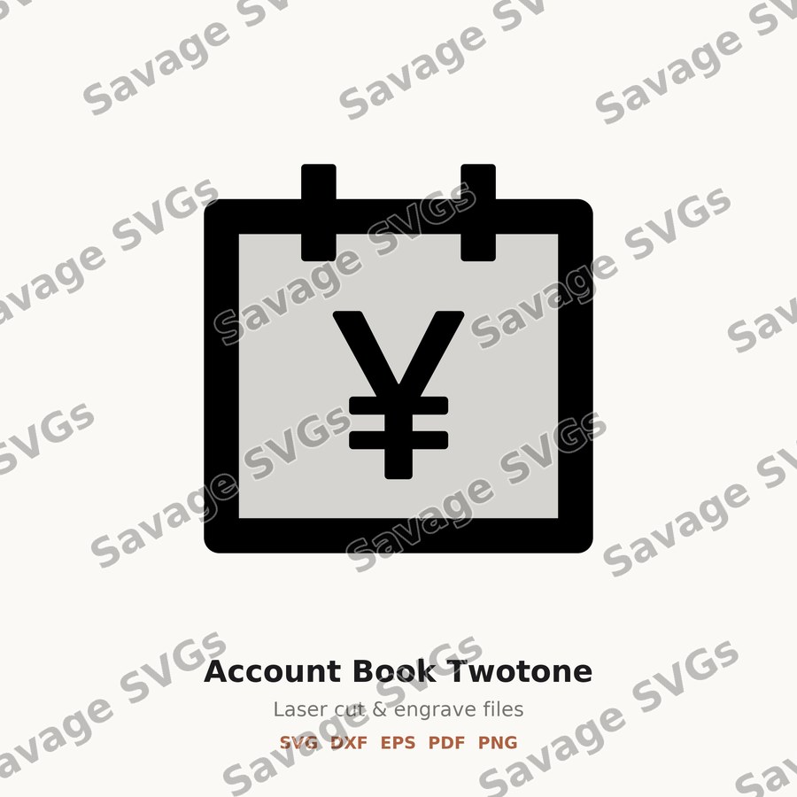 Account Book Twotone