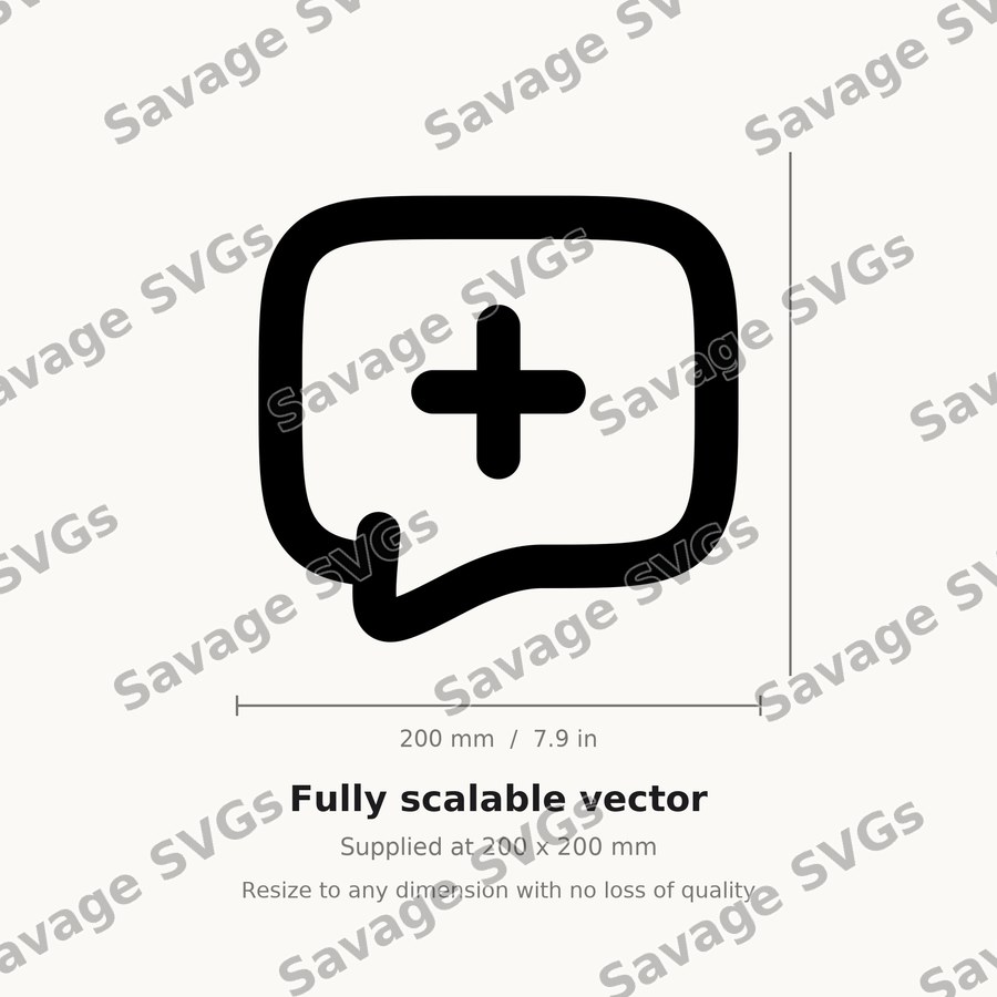 Add Chat Bubble