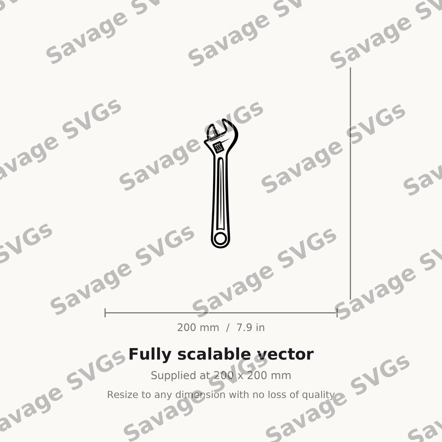 Adjustable Wrench