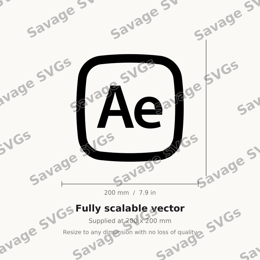 Adobe After Effects Outline