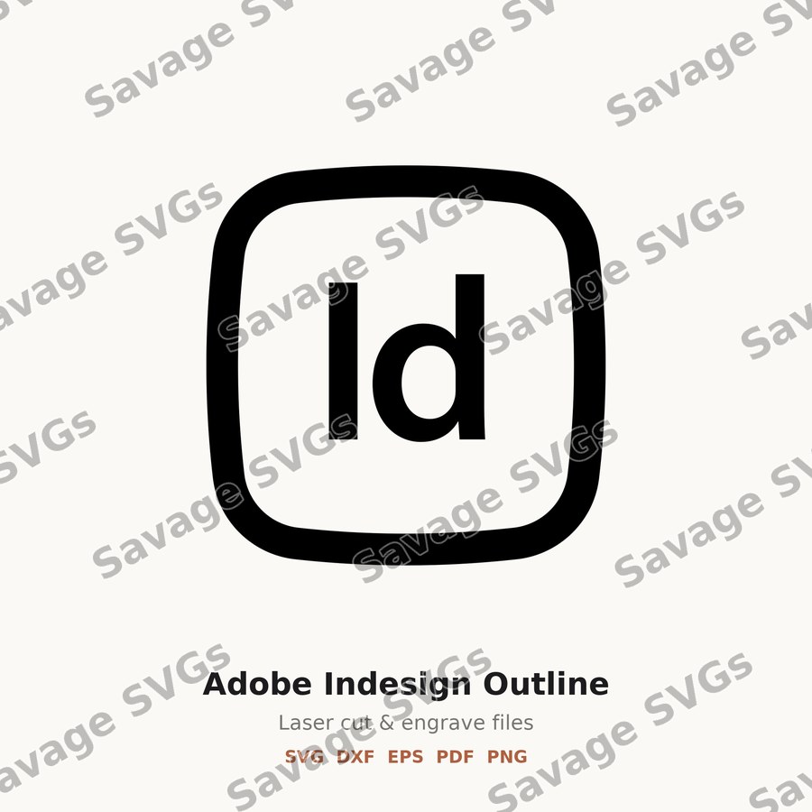 Adobe Indesign Outline