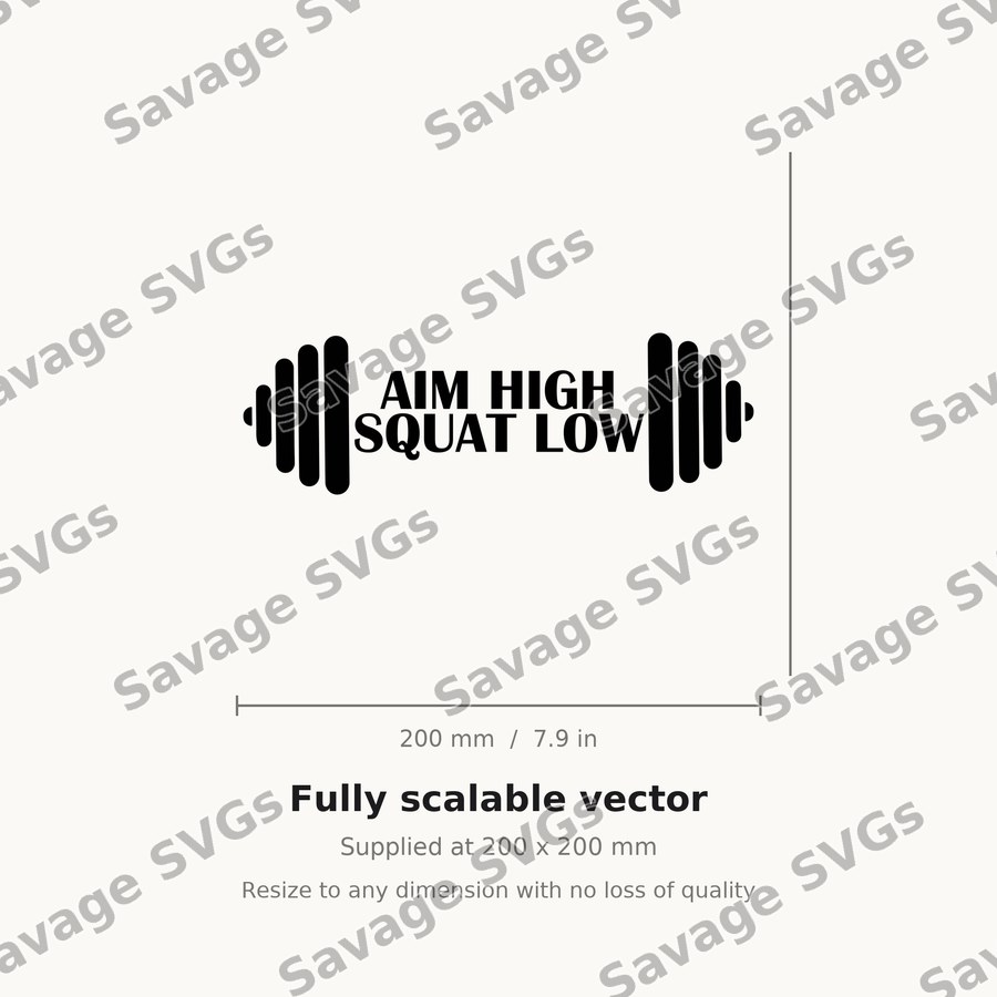 Aim High Squat Low 01