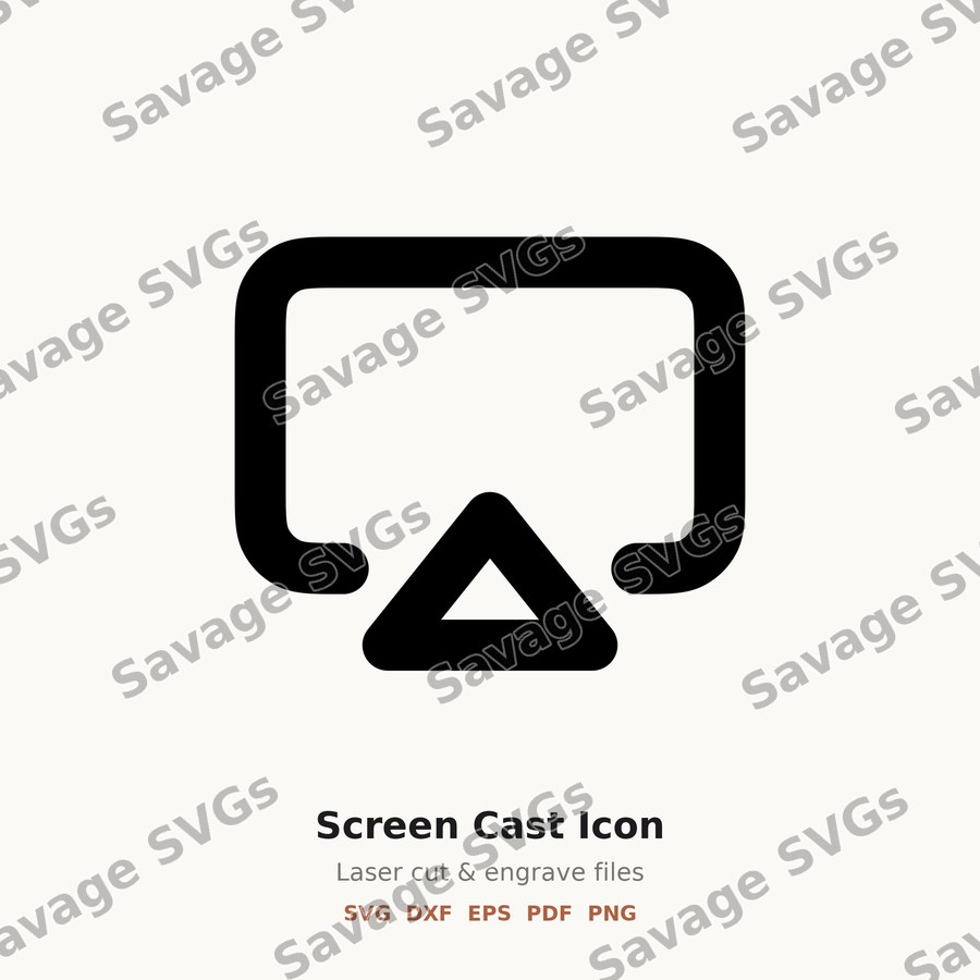 Screen Cast Icon