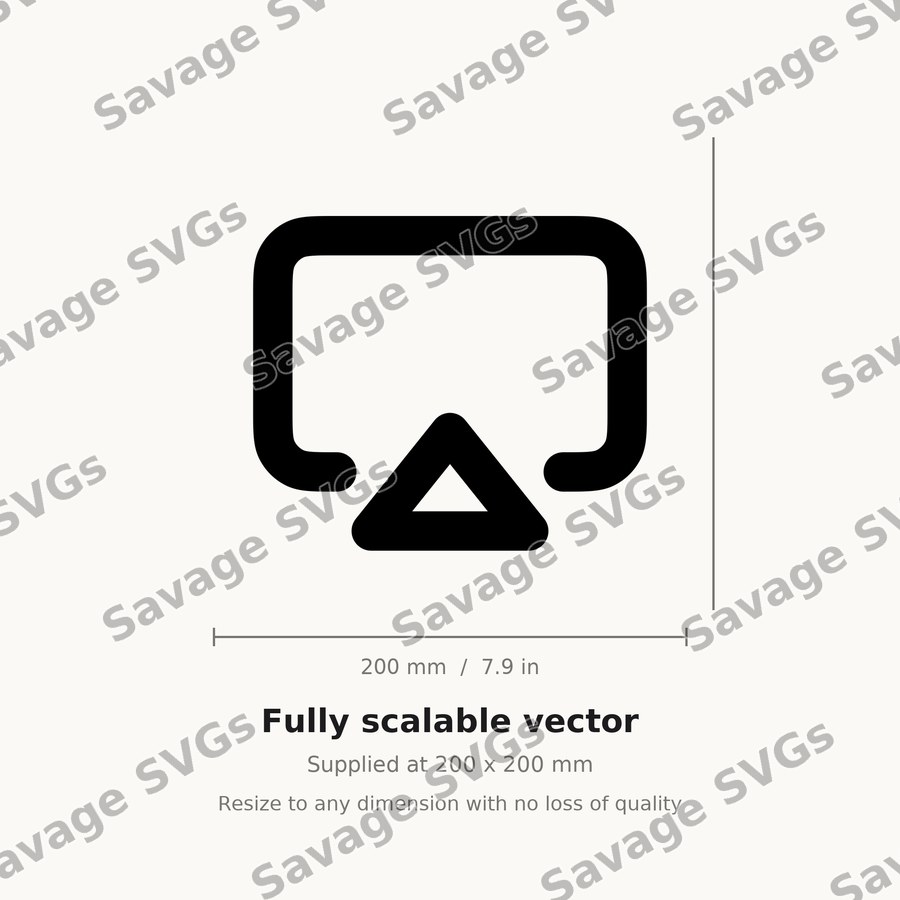 Screen Cast Icon