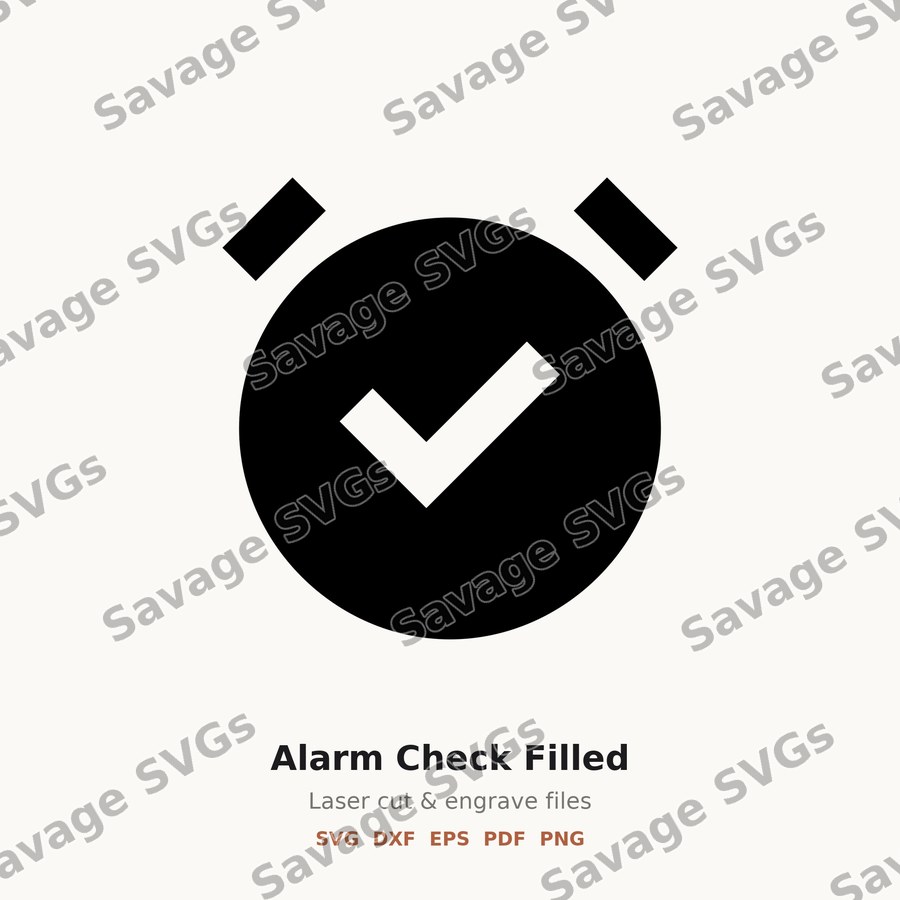 Alarm Check Filled