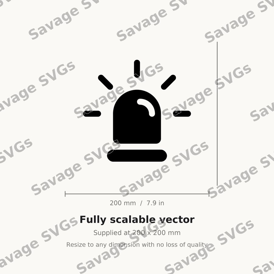 Alarm Siren Icon
