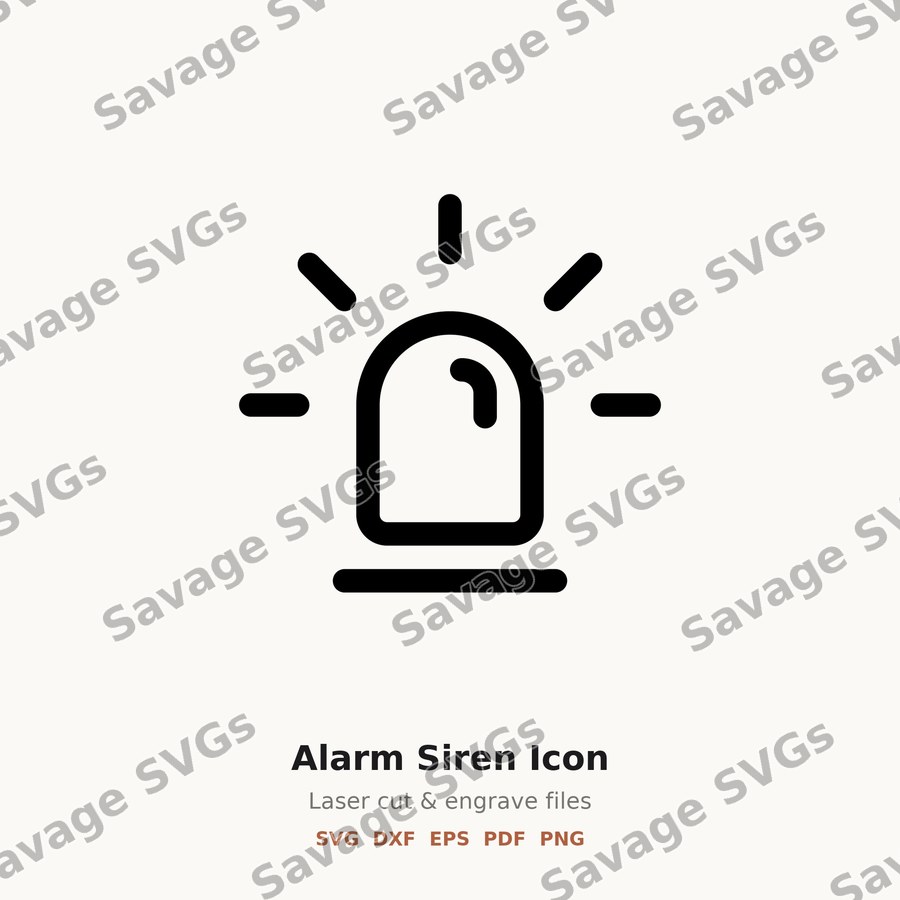 Alarm Siren Icon