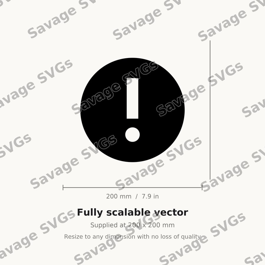 Alert Circle Filled