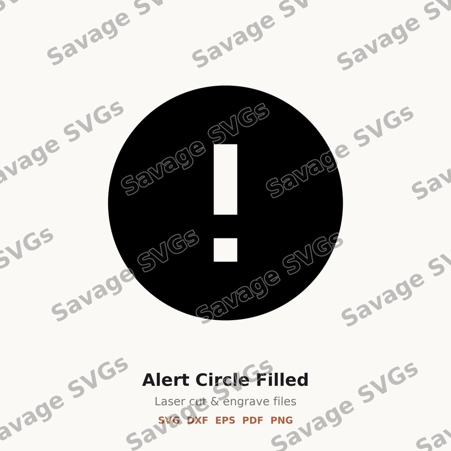 Alert Circle Filled