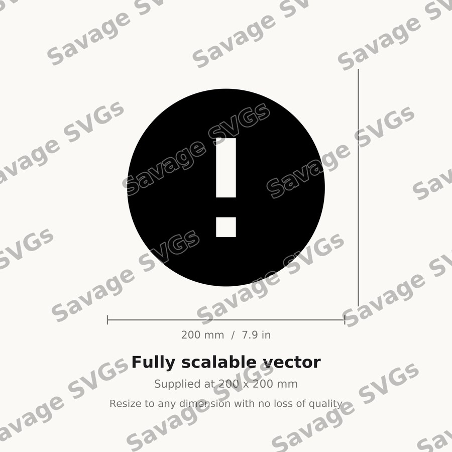 Alert Circle Filled