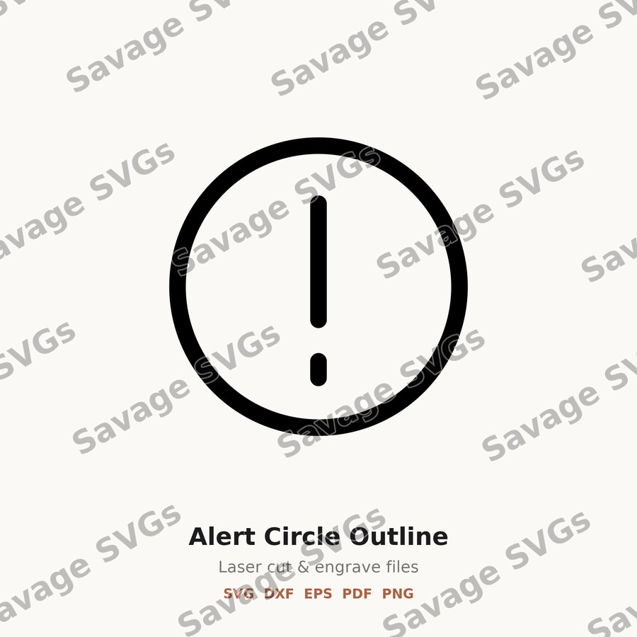 Alert Circle Outline