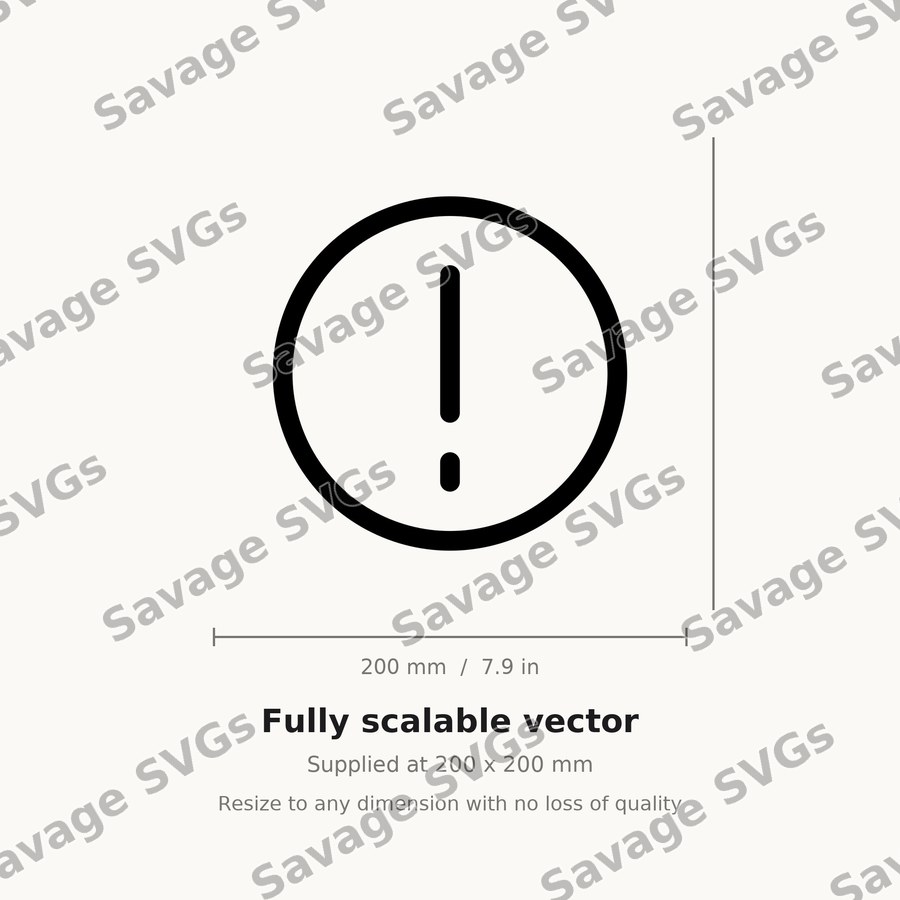 Alert Circle Outline