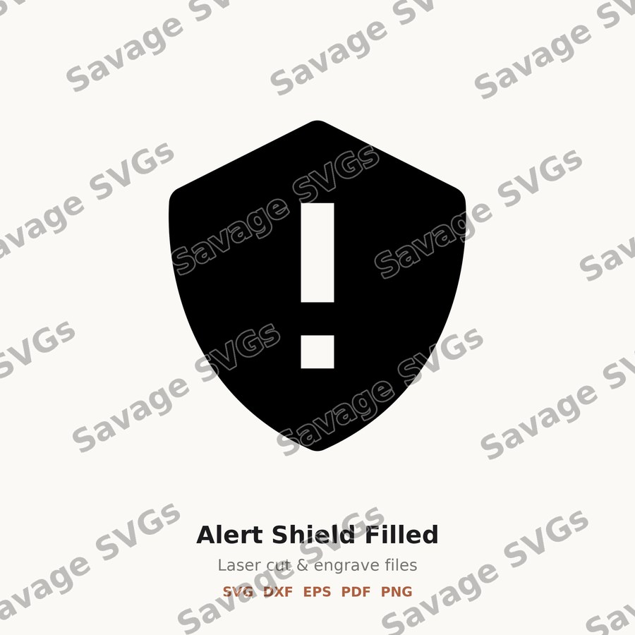 Alert Shield Filled
