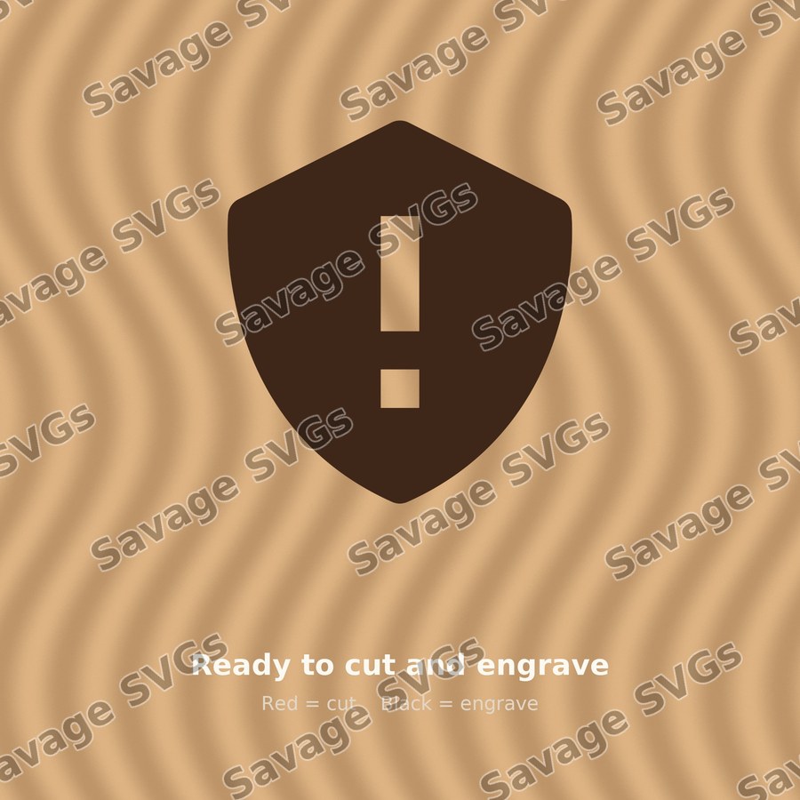 Alert Shield Filled