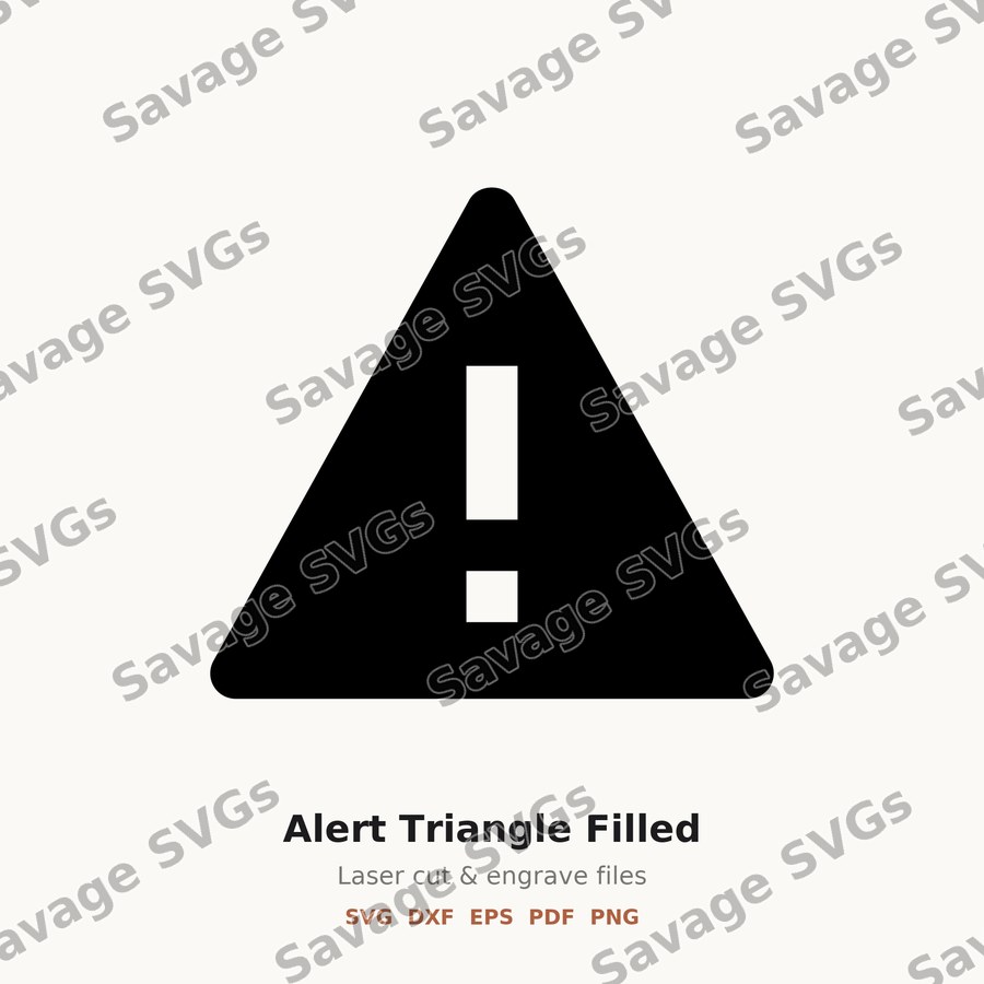 Alert Triangle Filled