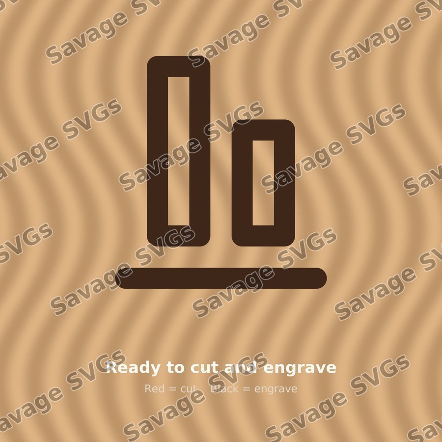 Align Bottom Icon
