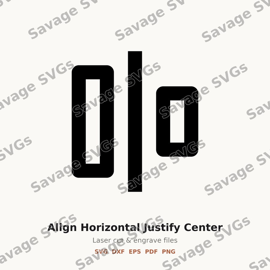 Align Horizontal Justify Center
