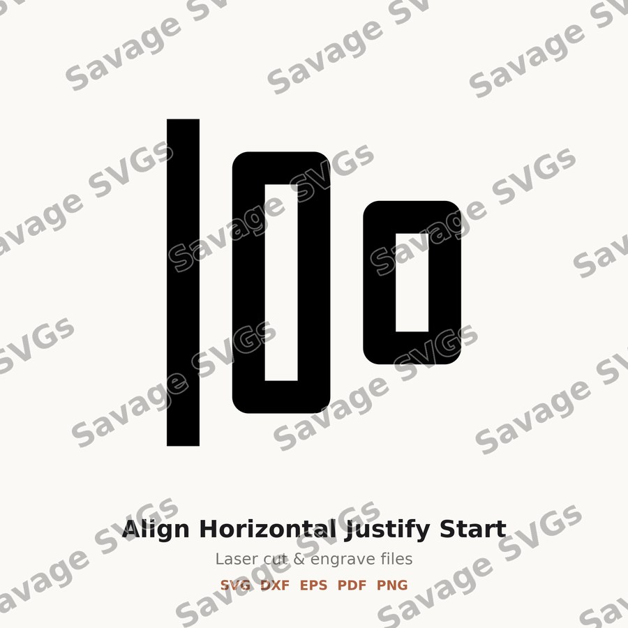 Align Horizontal Justify Start