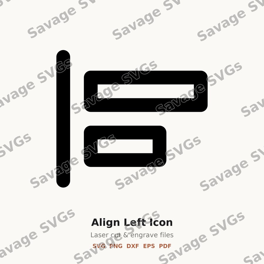 Align Left Icon