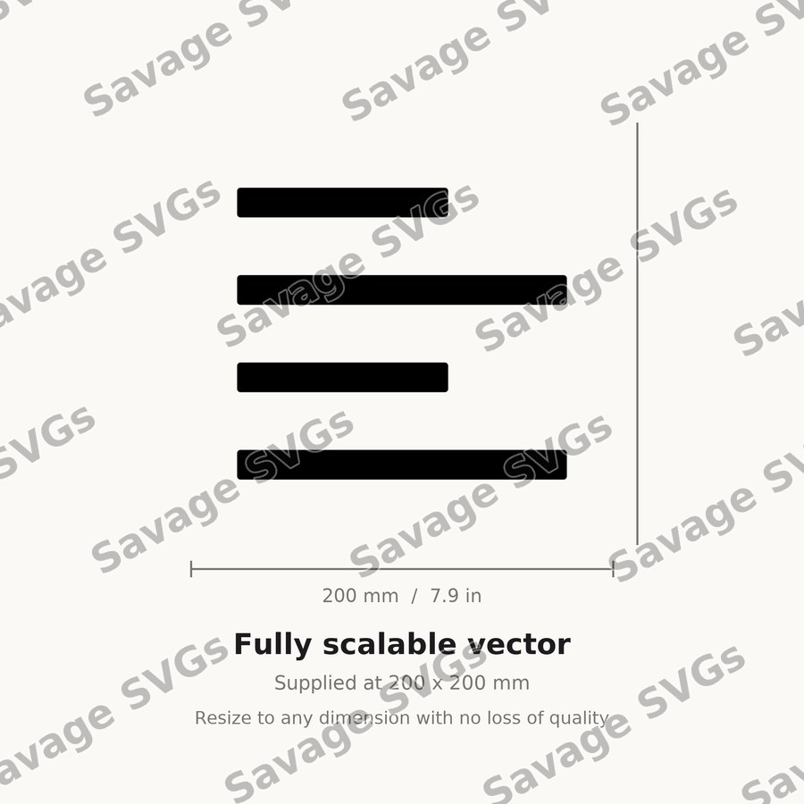 Align Left Outlined