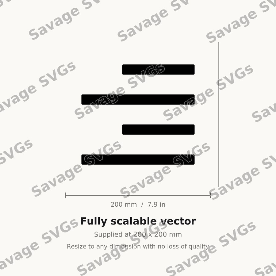 Align Right Outlined