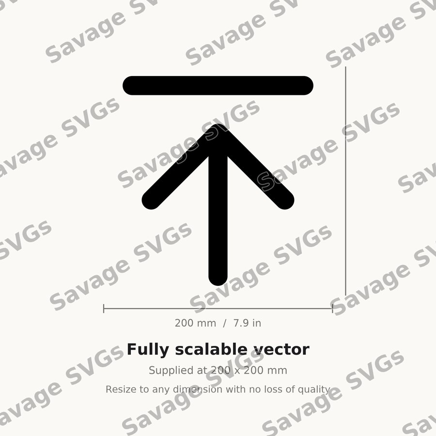 Align To Top Arrow