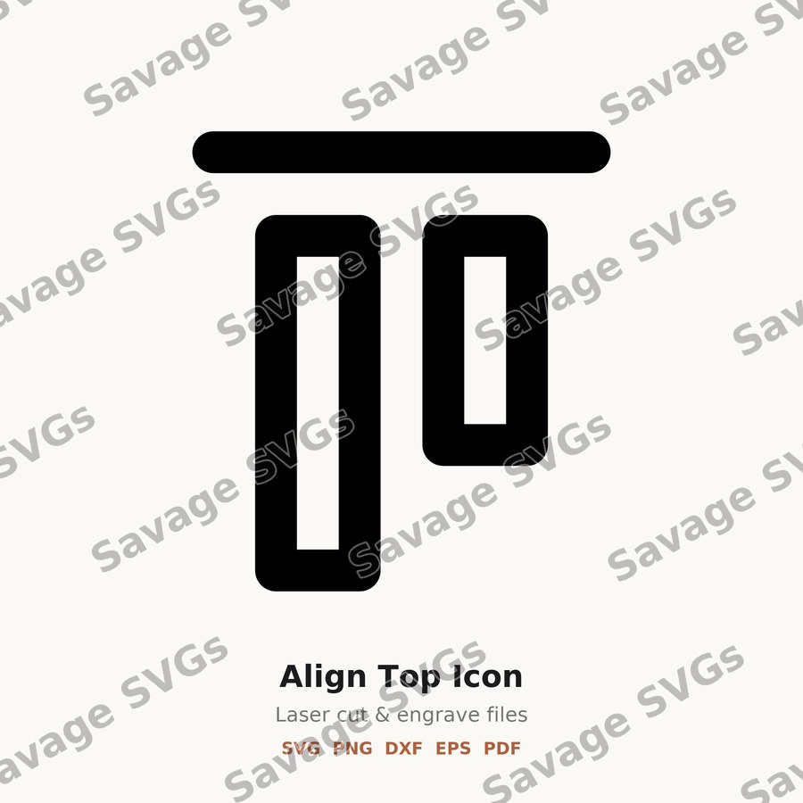 Align Top Icon