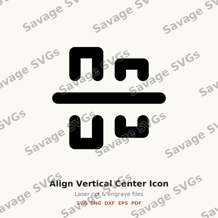 Align Vertical Center Icon