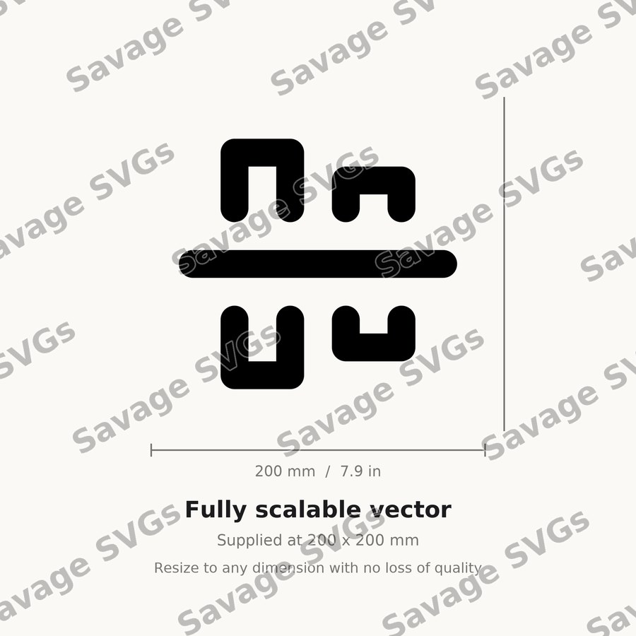 Align Vertical Center Icon