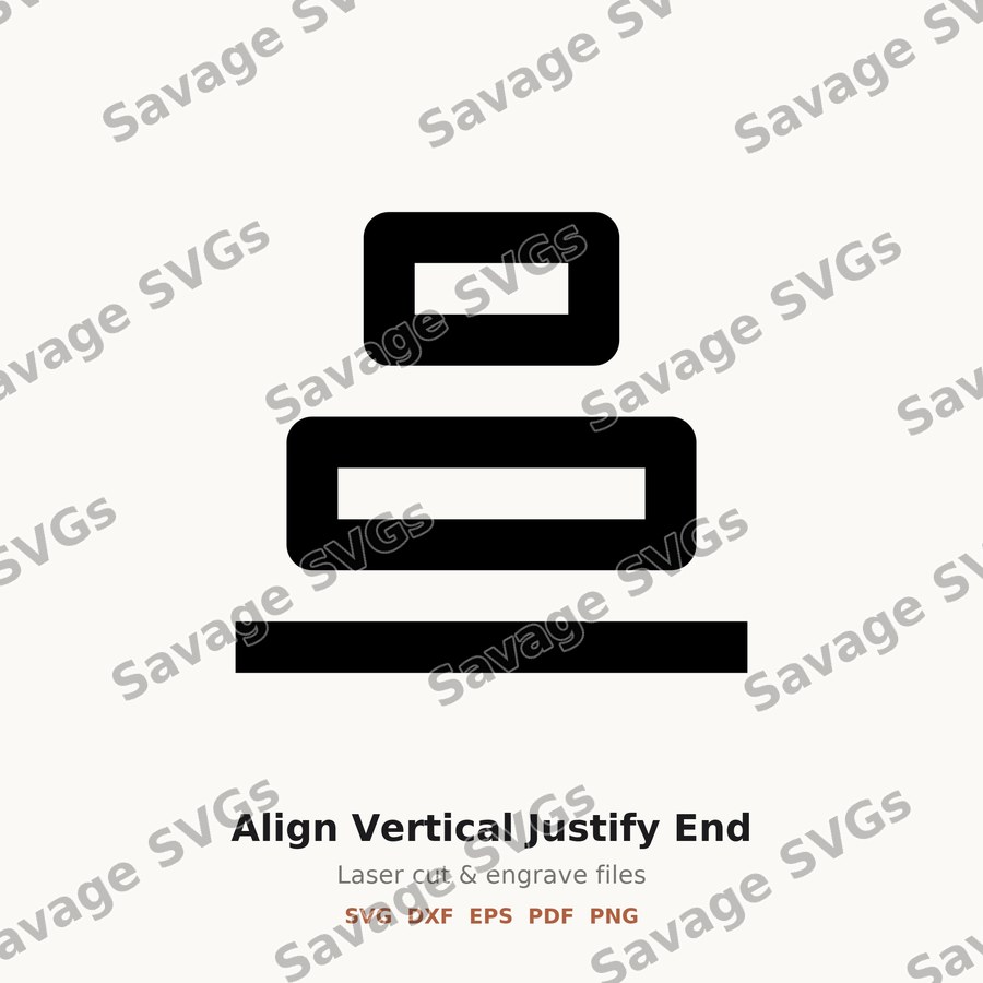 Align Vertical Justify End