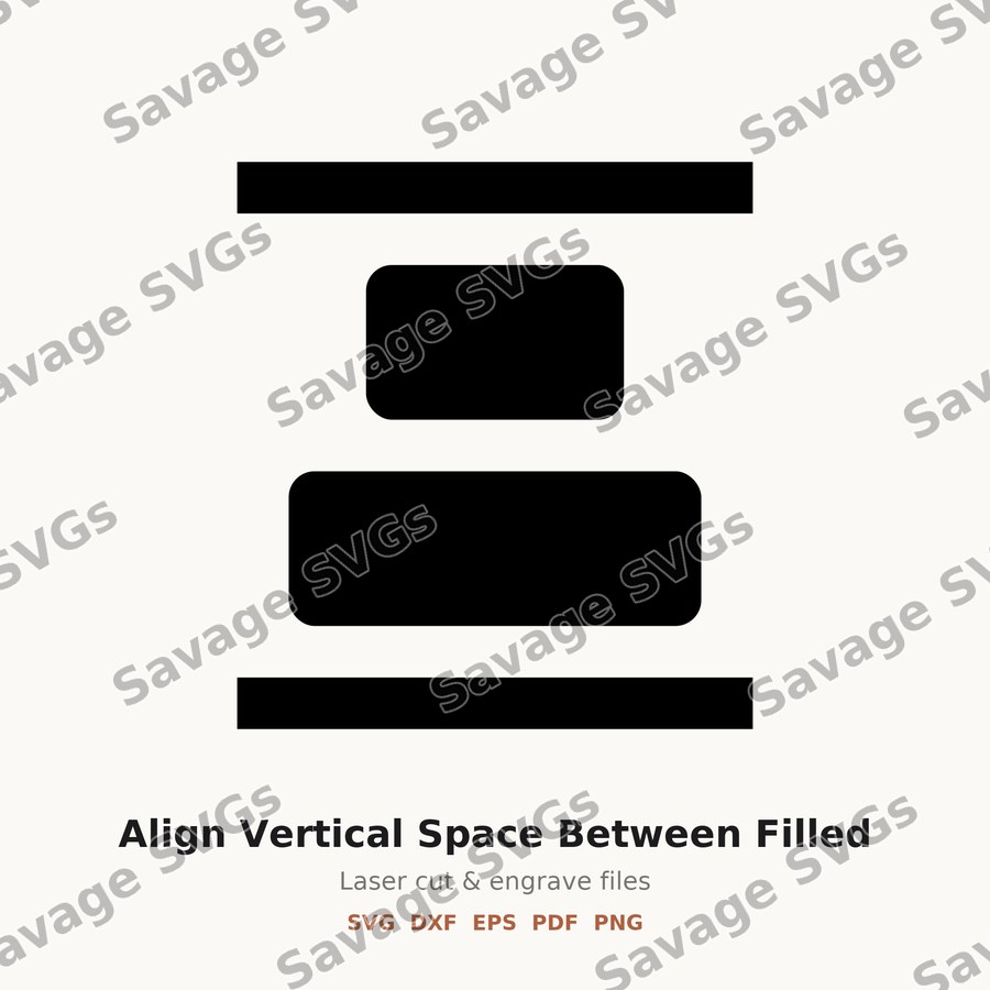 Align Vertical Space Between Filled