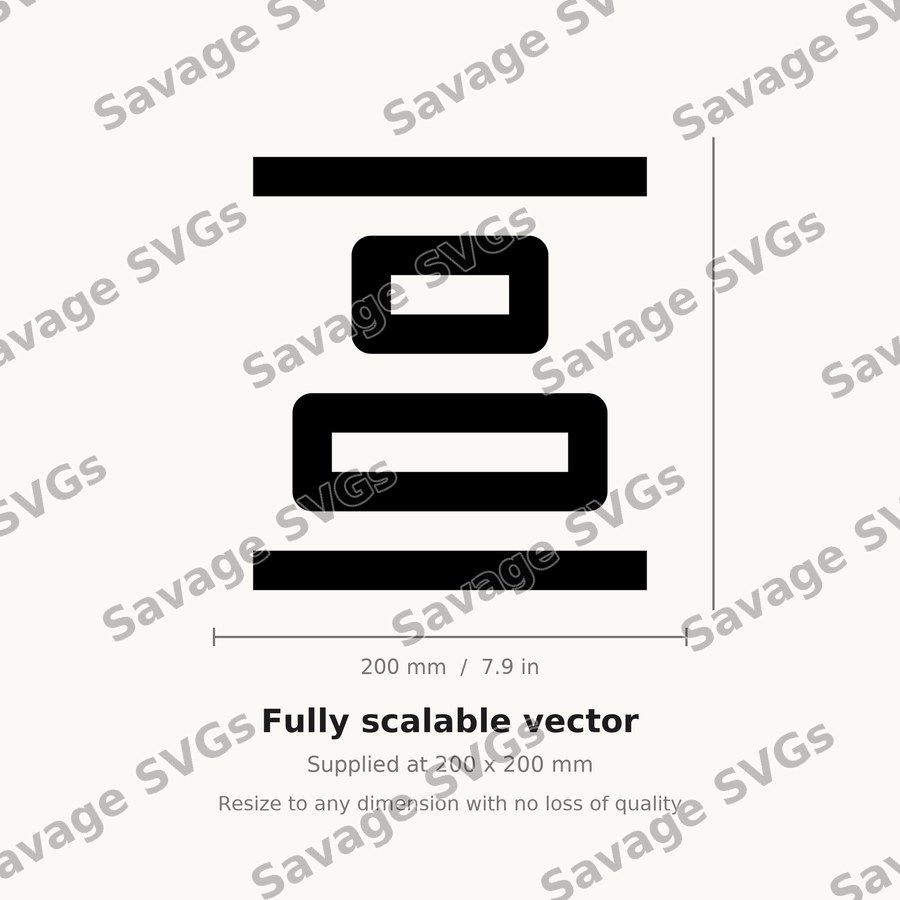 Align Vertical Space Between