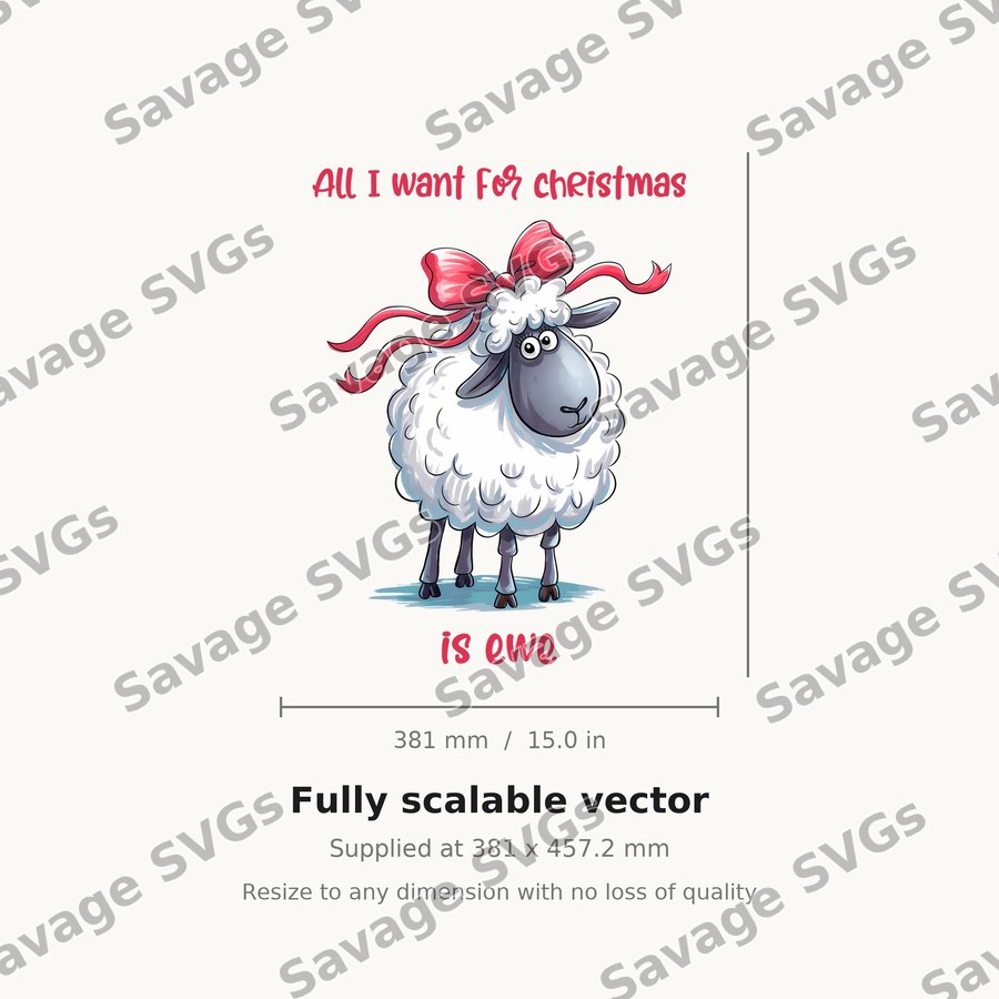 All I Want For Christmas Is Ewe
