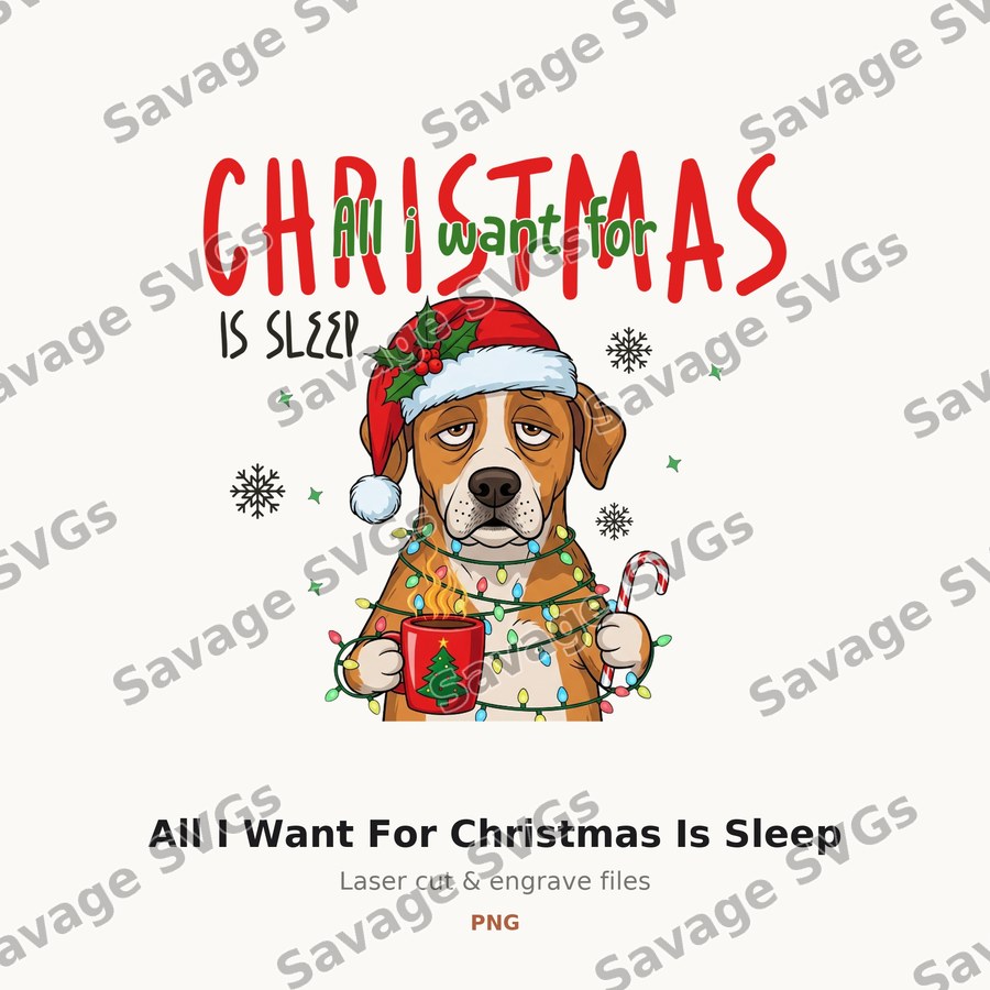 All I Want For Christmas Is Sleep