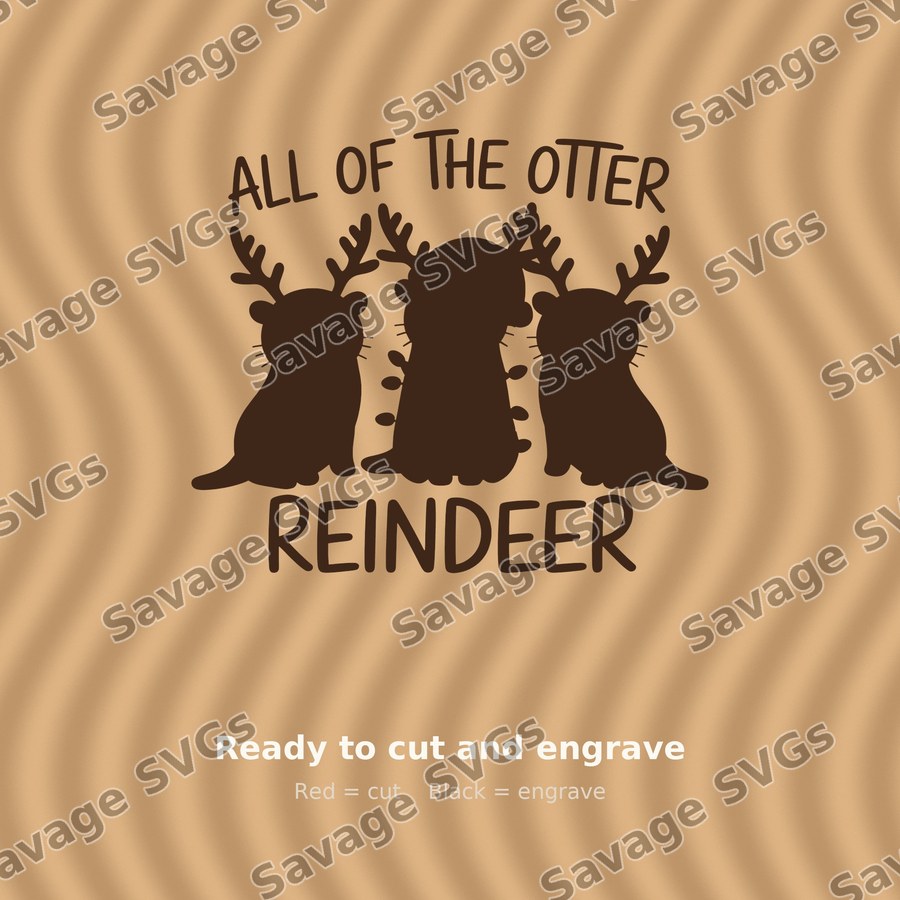 All Of The Otter Reindeer