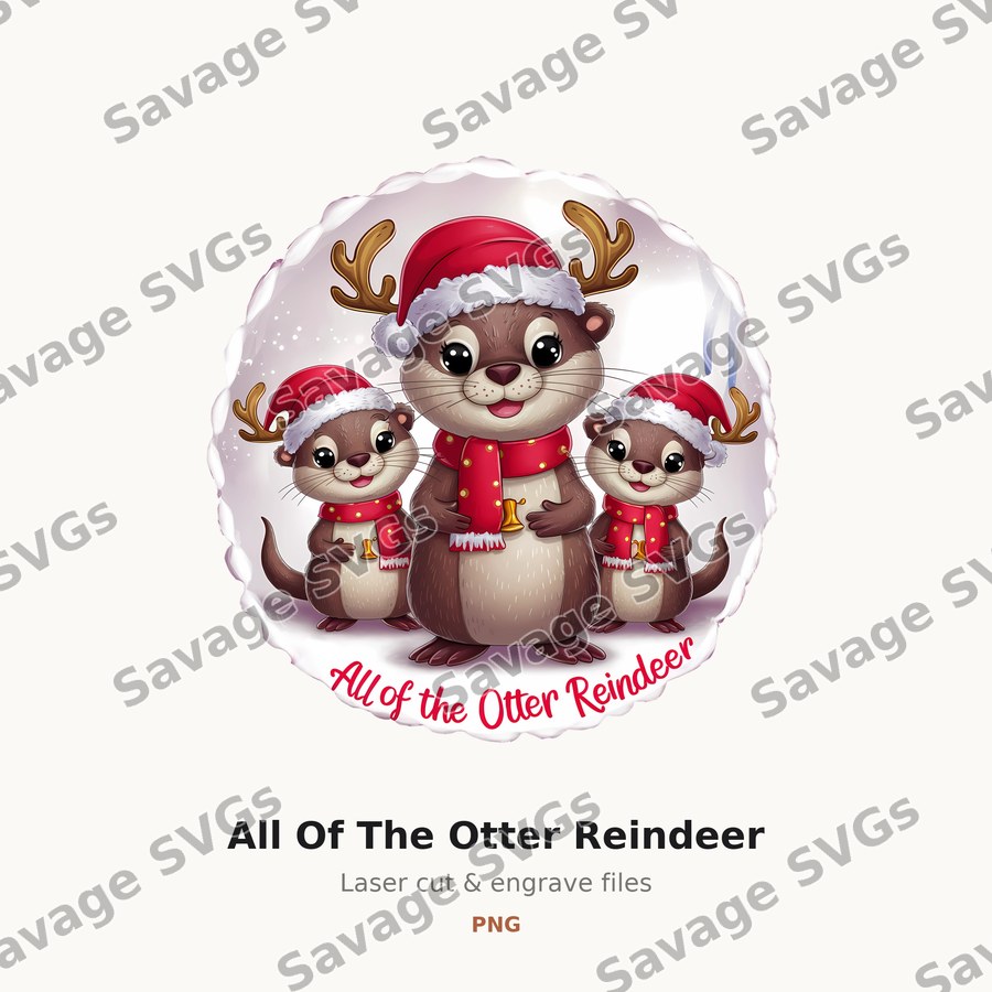 All Of The Otter Reindeer