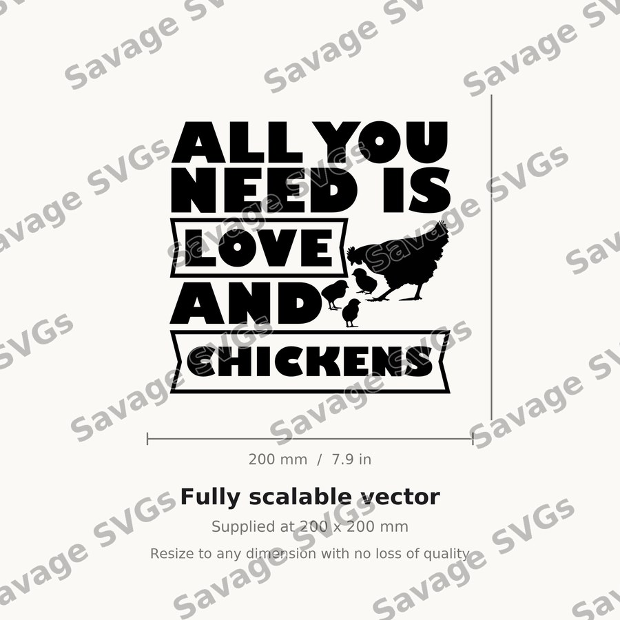 All You Need Is Chickens