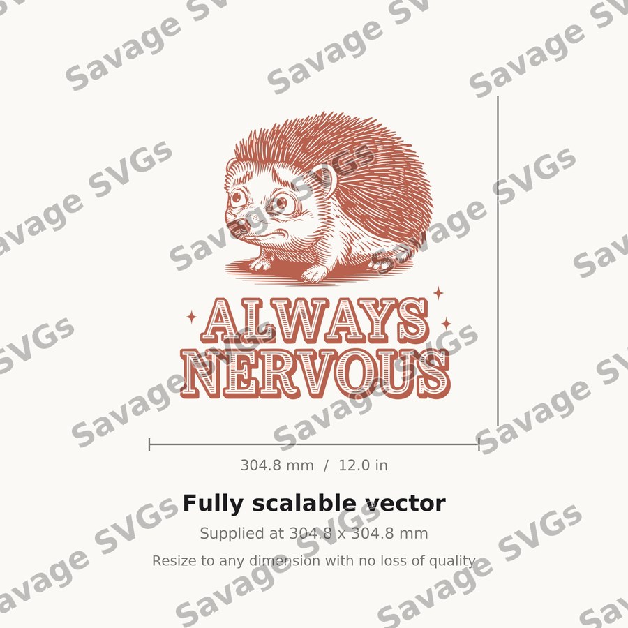 Always Nervous Hedgehog