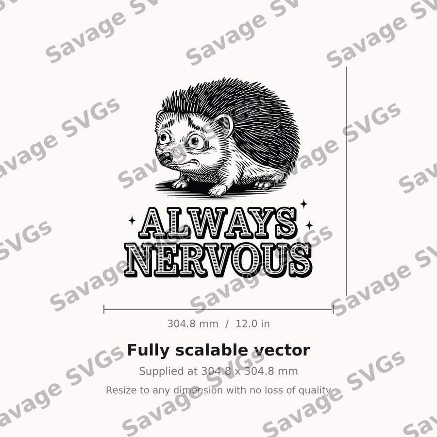 Always Nervous Hedgehog