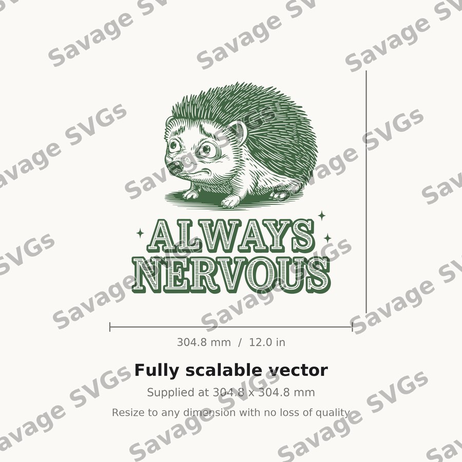 Always Nervous Hedgehog