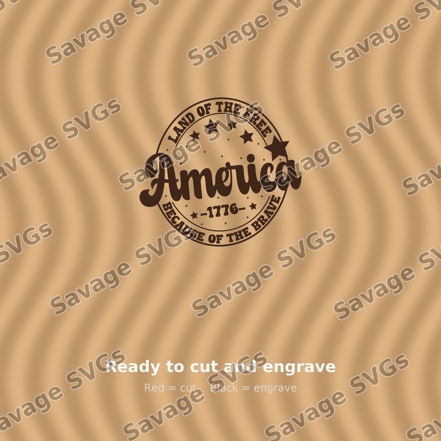 America 1776 Badge